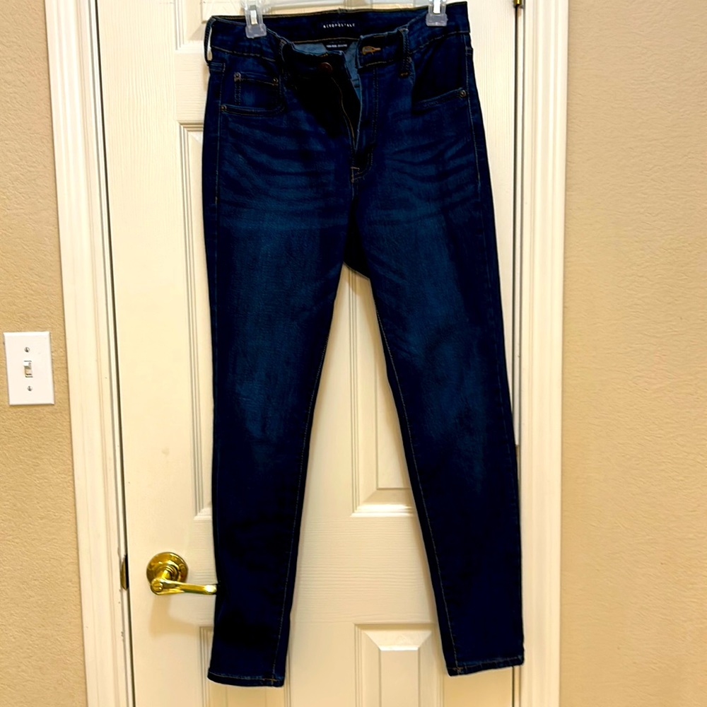 High rise jeggings